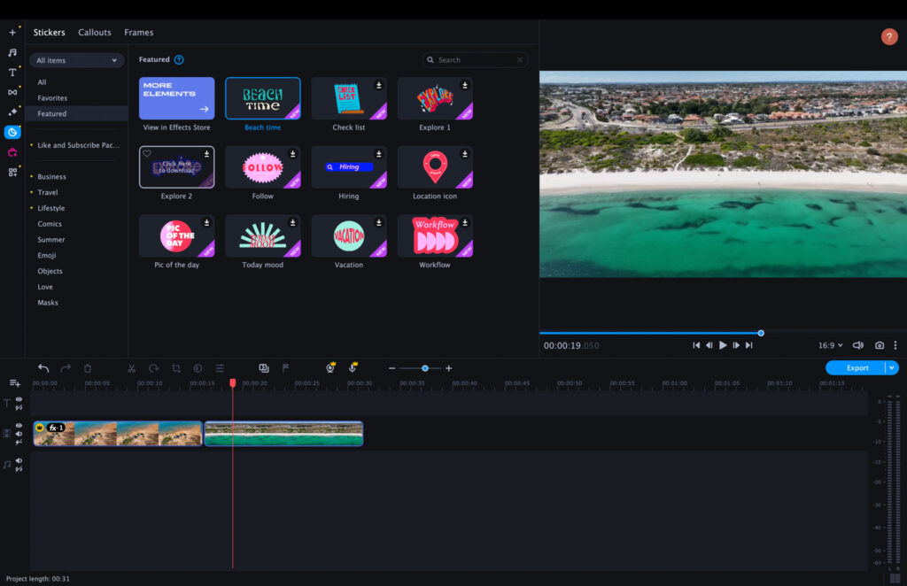 Movavi Video Editor