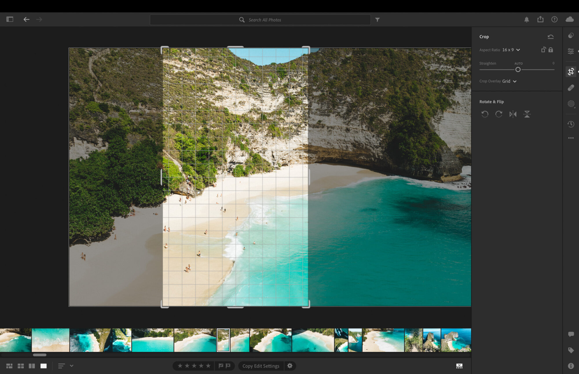 Lightroom aspect ratios 