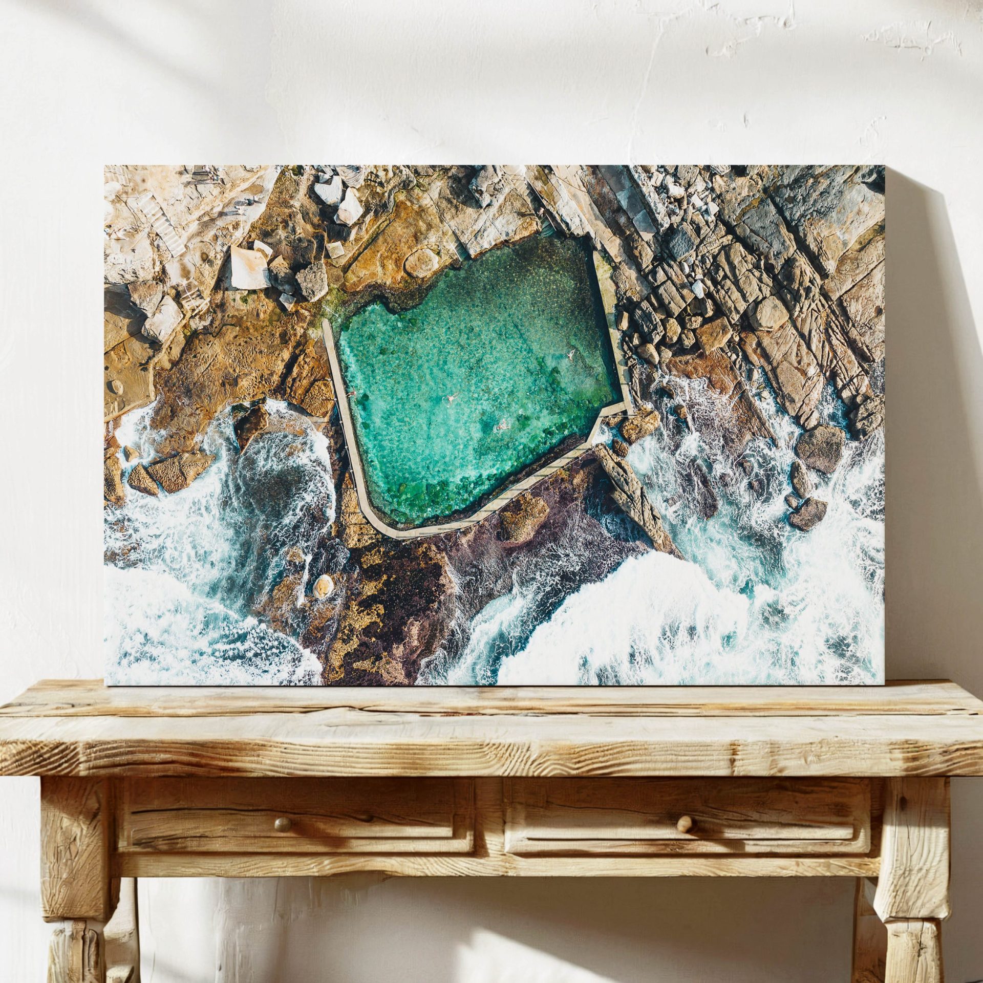 Home Mahon Pool Canvas Wall Art