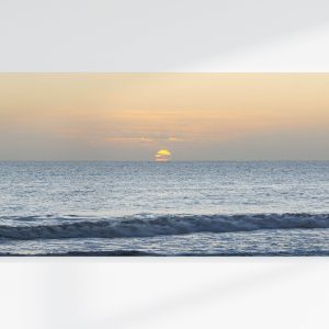 Sunset Panoramic Canvas Wall Art
