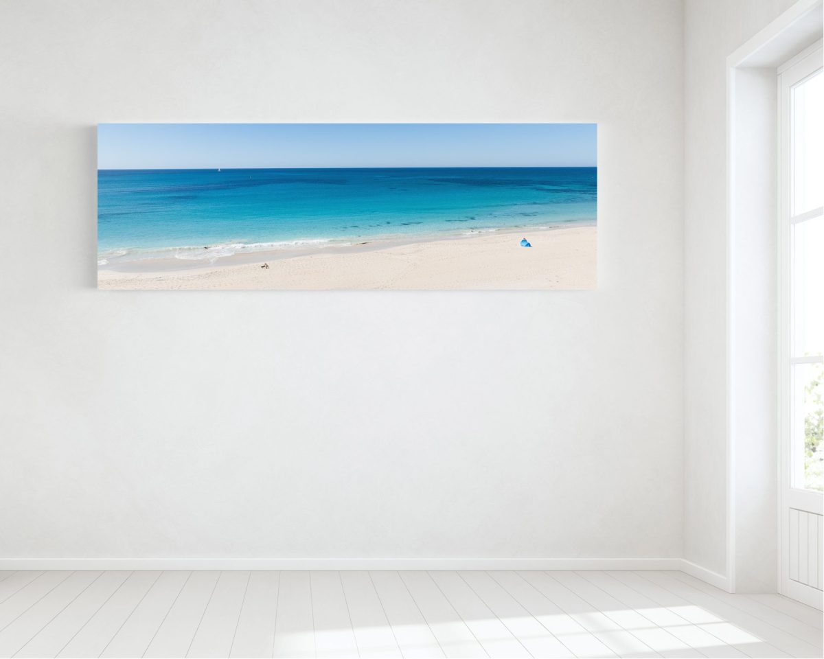 bunker bay beach panoramic wall art