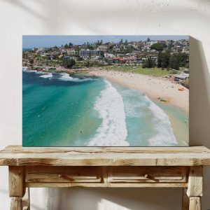 bronte beach photography canvas