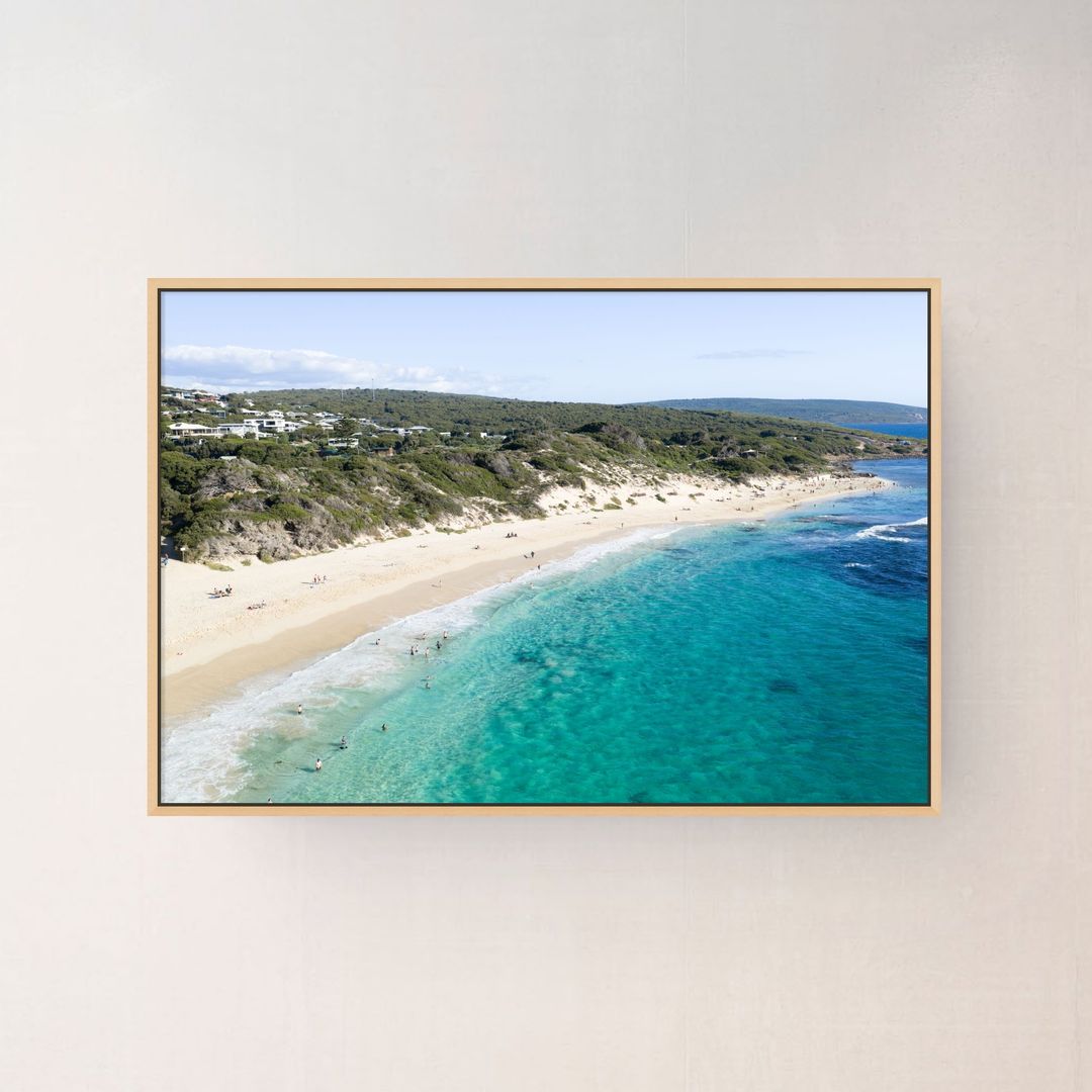 Oak Frame Yallingup Beach Art