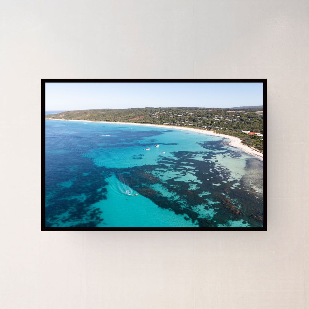 Eagle Bay Black Frame Art